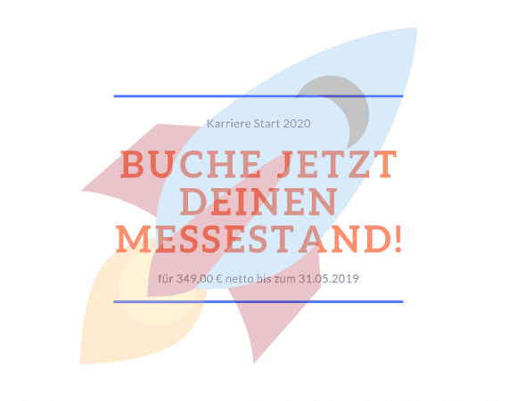 Messestand für die KarriereStart 2020
