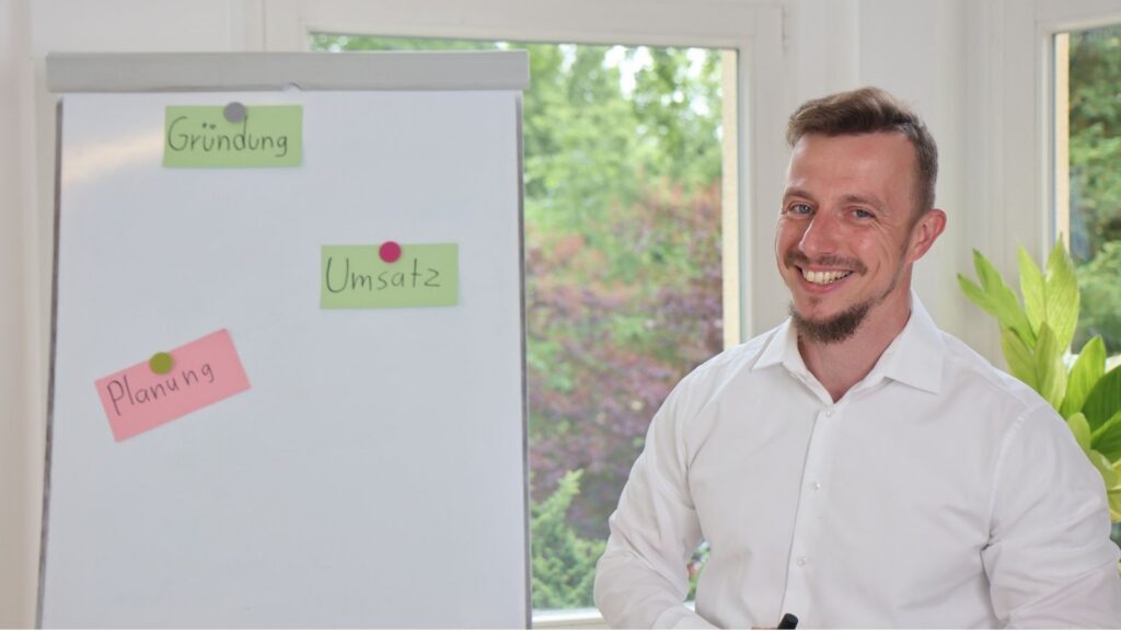 Roland Nette, Leiter der afterhour, im Büro der avalia.